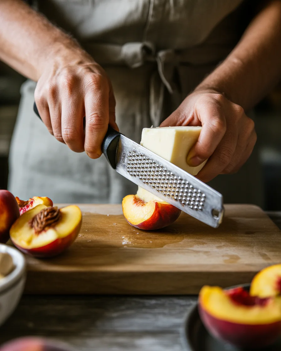 honey peach white cheddar grilled cheese