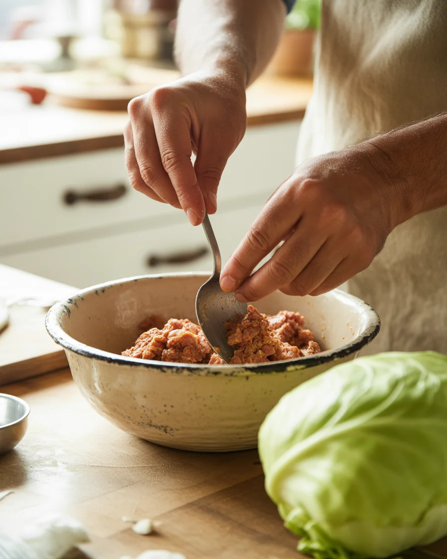 Oven-Baked Cabbage Burgers
