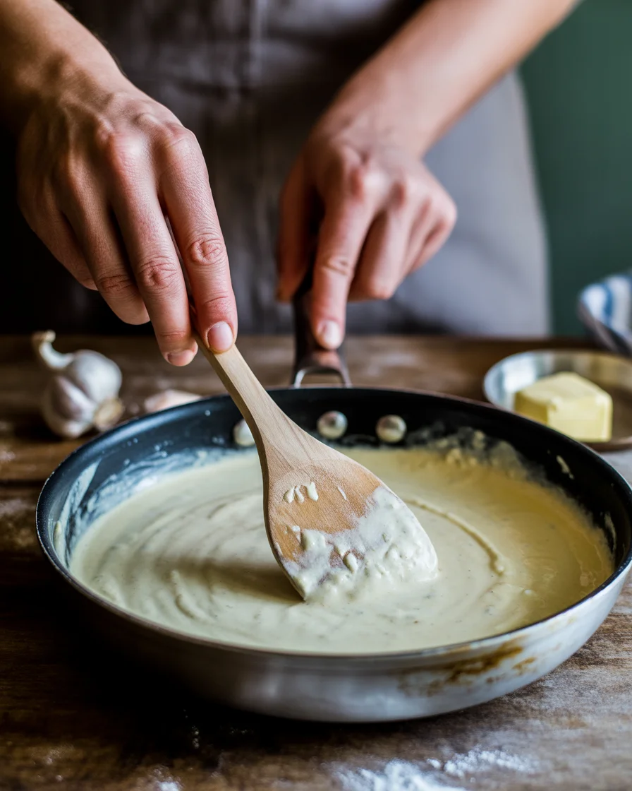 Garlic Butter Steak Bites & Creamy Parmesan Shells