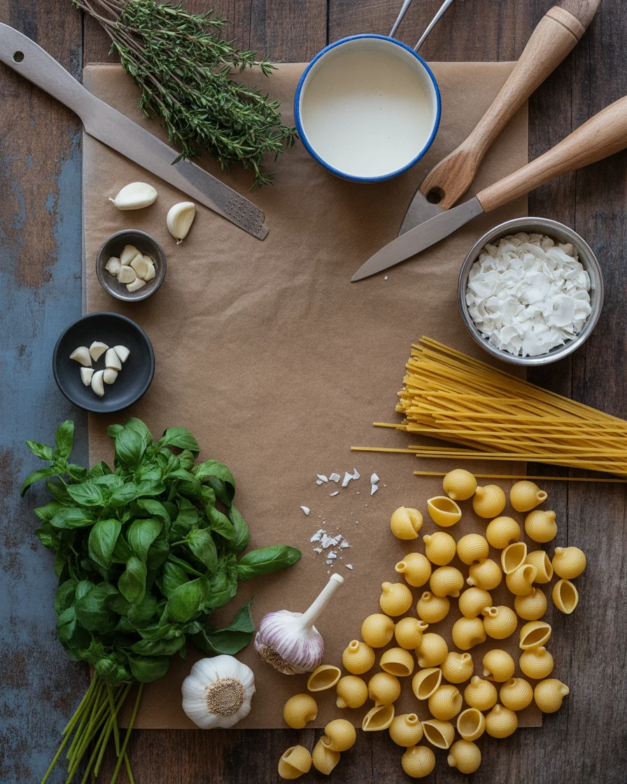 Garlic Butter Steak Bites & Creamy Parmesan Shells