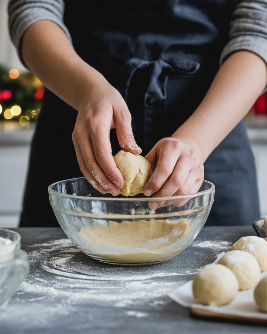 sweetened condensed milk snowball cookies