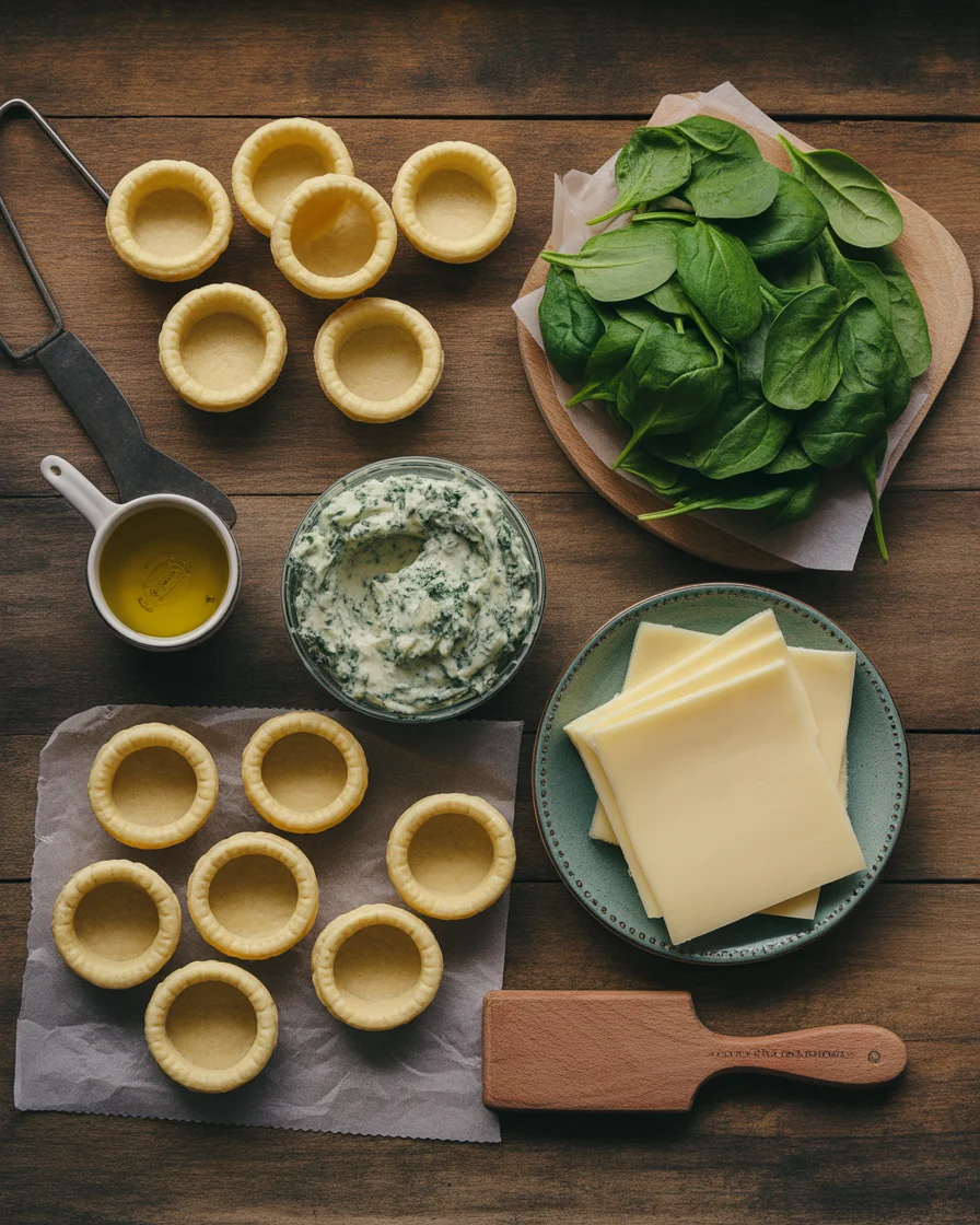 Spinach Dip Cheese Crisps
