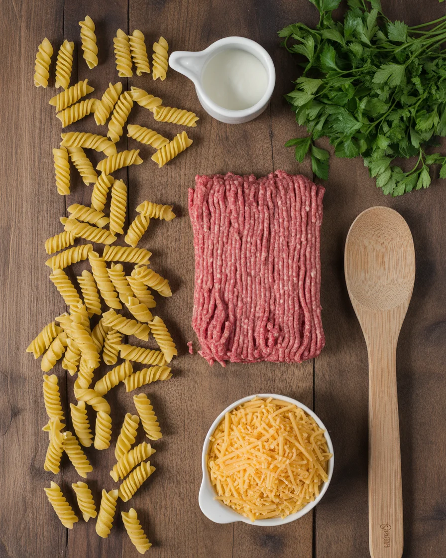 One-Pot Cheeseburger Pasta