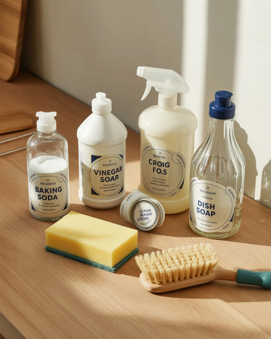 I Cleaned My Gunky Baking Dish with This Pantry Staple, and It Took Zero Effort (Not Baking Soda!)