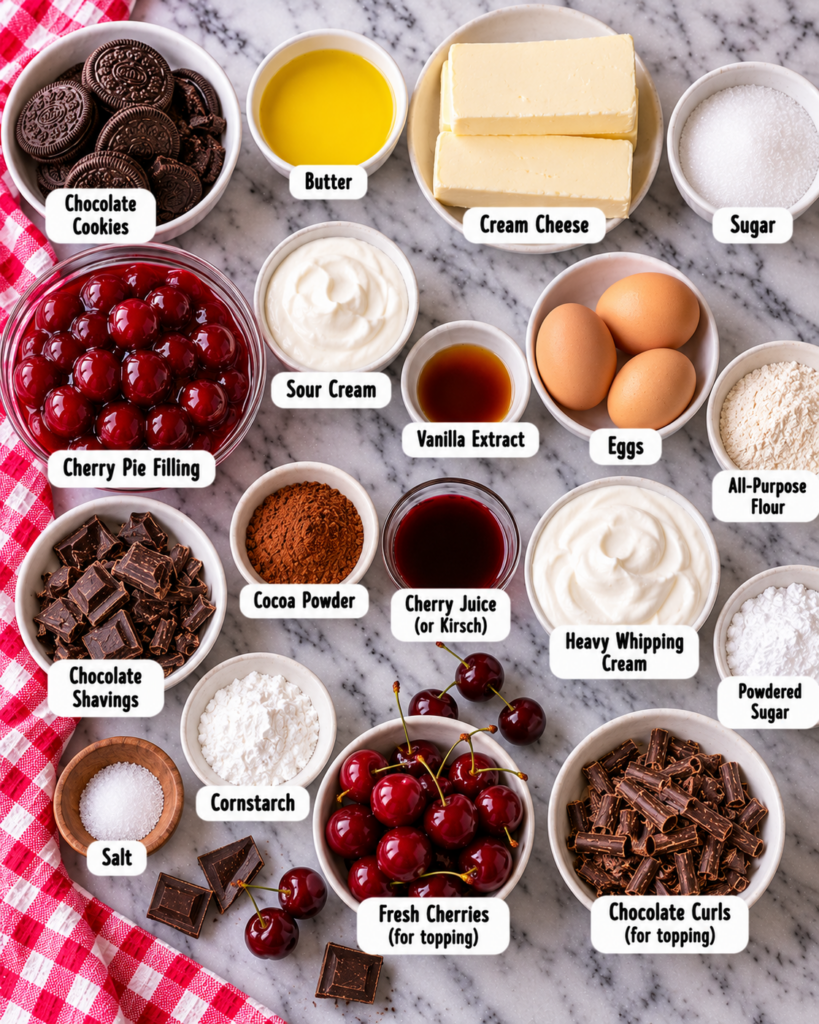 Black Forest Cheesecake