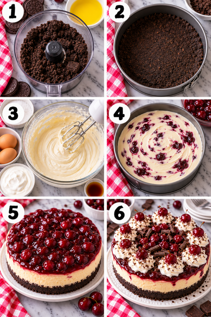 Black Forest Cheesecake