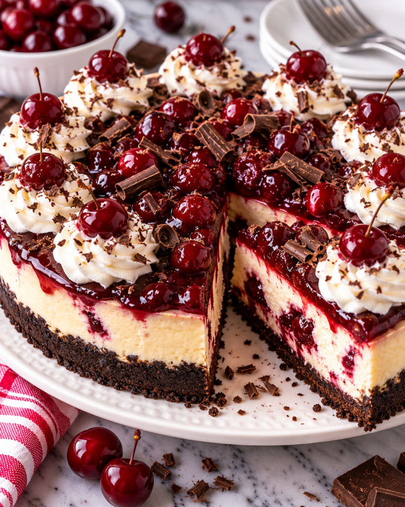 Black Forest Cheesecake