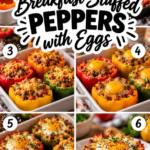 Breakfast Stuffed Peppers with Eggs