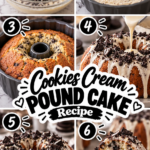 Cookies Cream Pound Cake