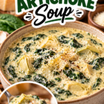 Creamy Spinach Artichoke Soup