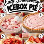 Easy Strawberry Icebox Pie