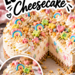 No-Bake Lucky Charms Cheesecake