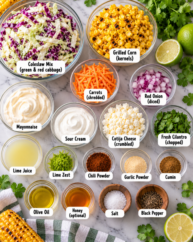 Mexican Street Corn Coleslaw