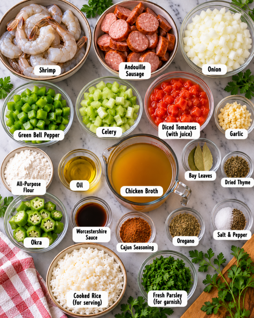 Shrimp and Sausage Gumbo