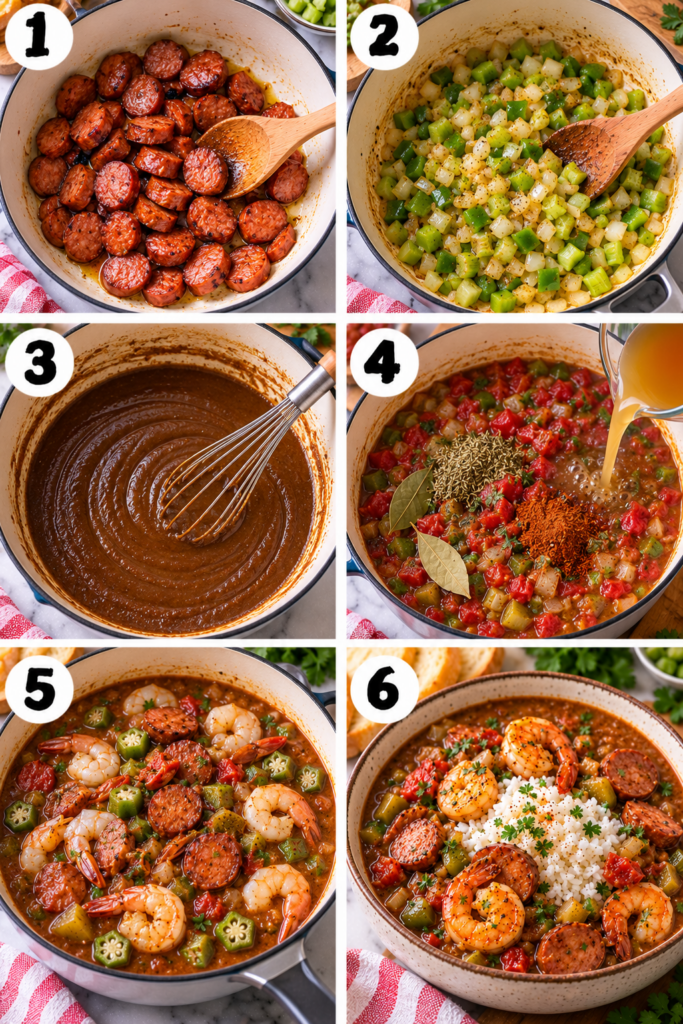 Shrimp and Sausage Gumbo