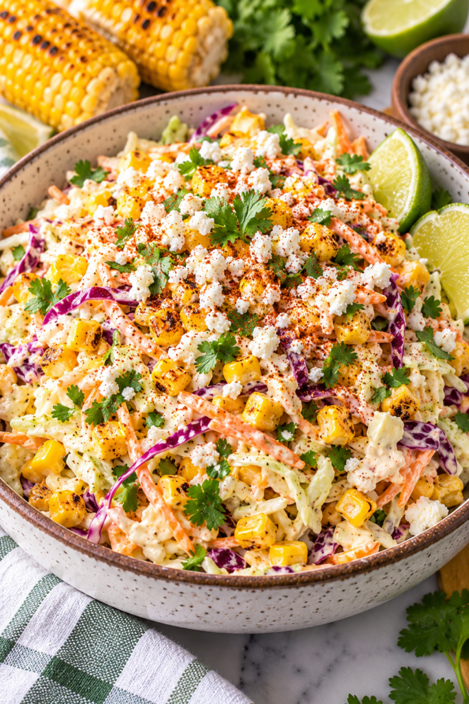Mexican Street Corn Coleslaw