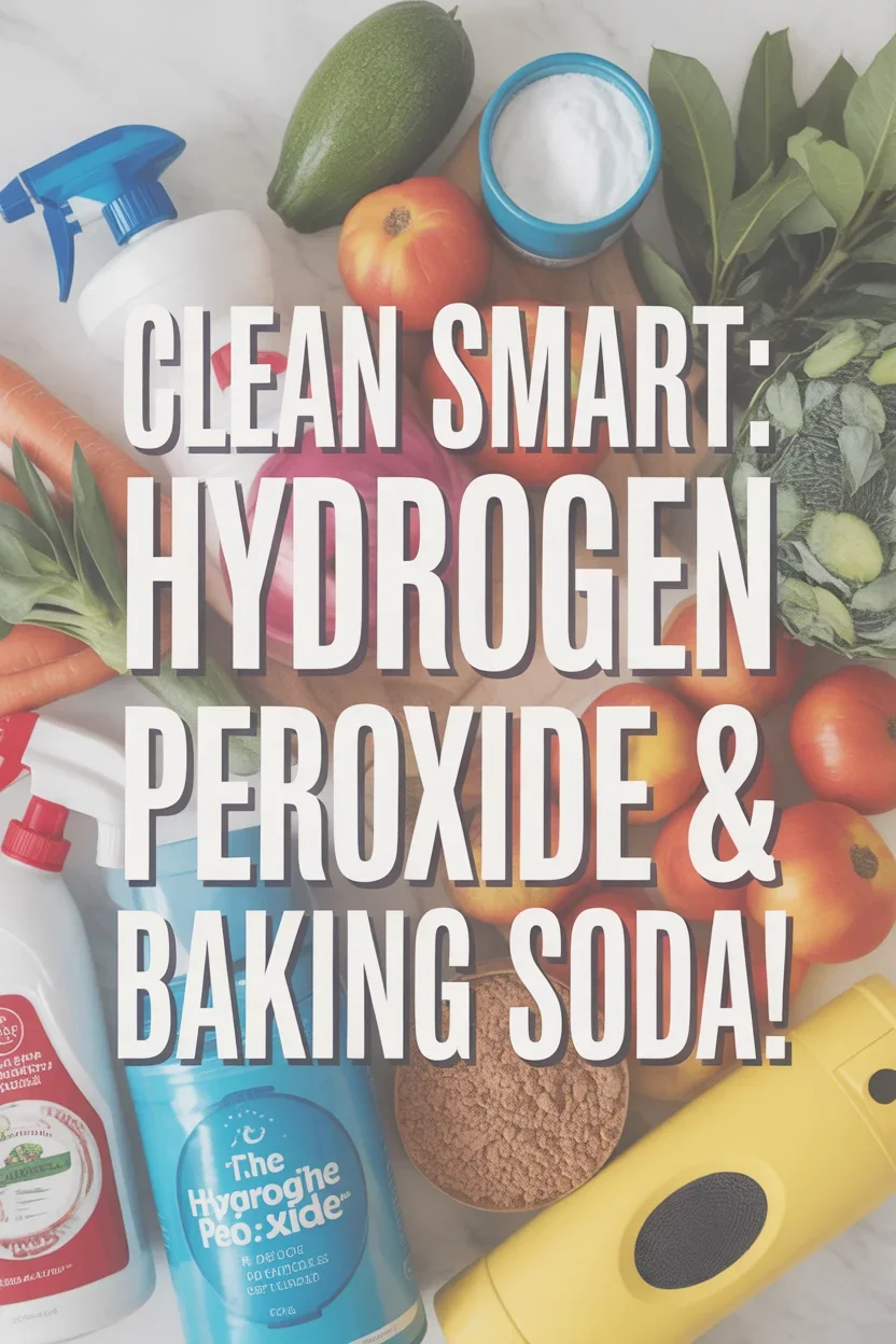 10 Brilliant Ways to Clean with Hydrogen Peroxide and Baking Soda