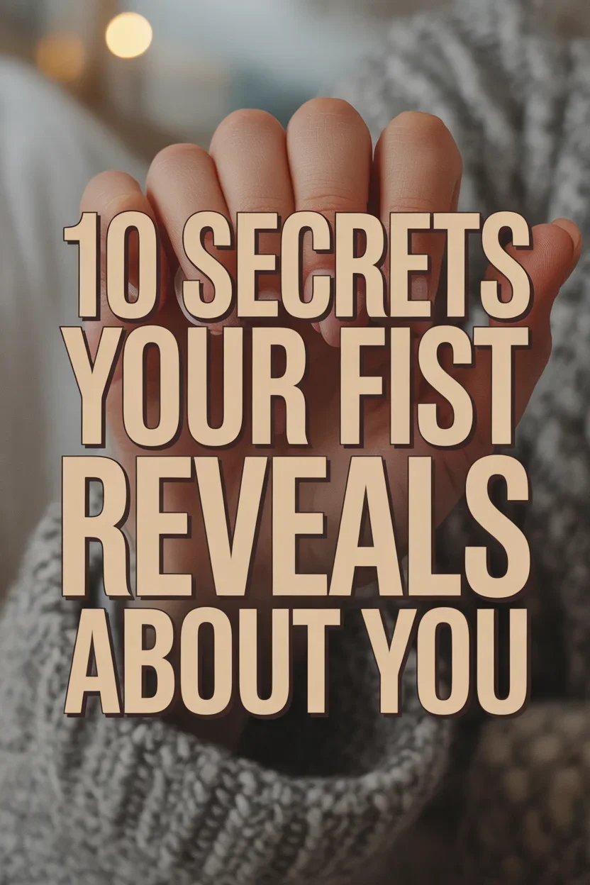 10 Surprising Secrets The Way You Make A Fist Says About Your Personality Find Out What