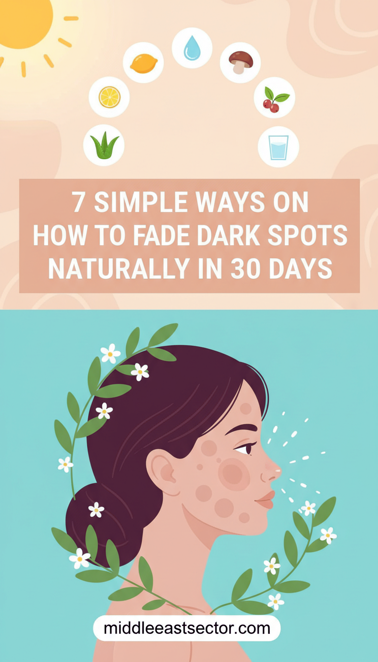 7 Simple Ways on How to Fade Dark Spots Naturally in 30 Days