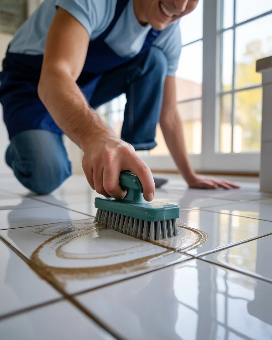 I Tried 5 Methods for Cleaning Tile Grout, and the Winner Got It 5 Shades Lighter (With Zero Effort!)