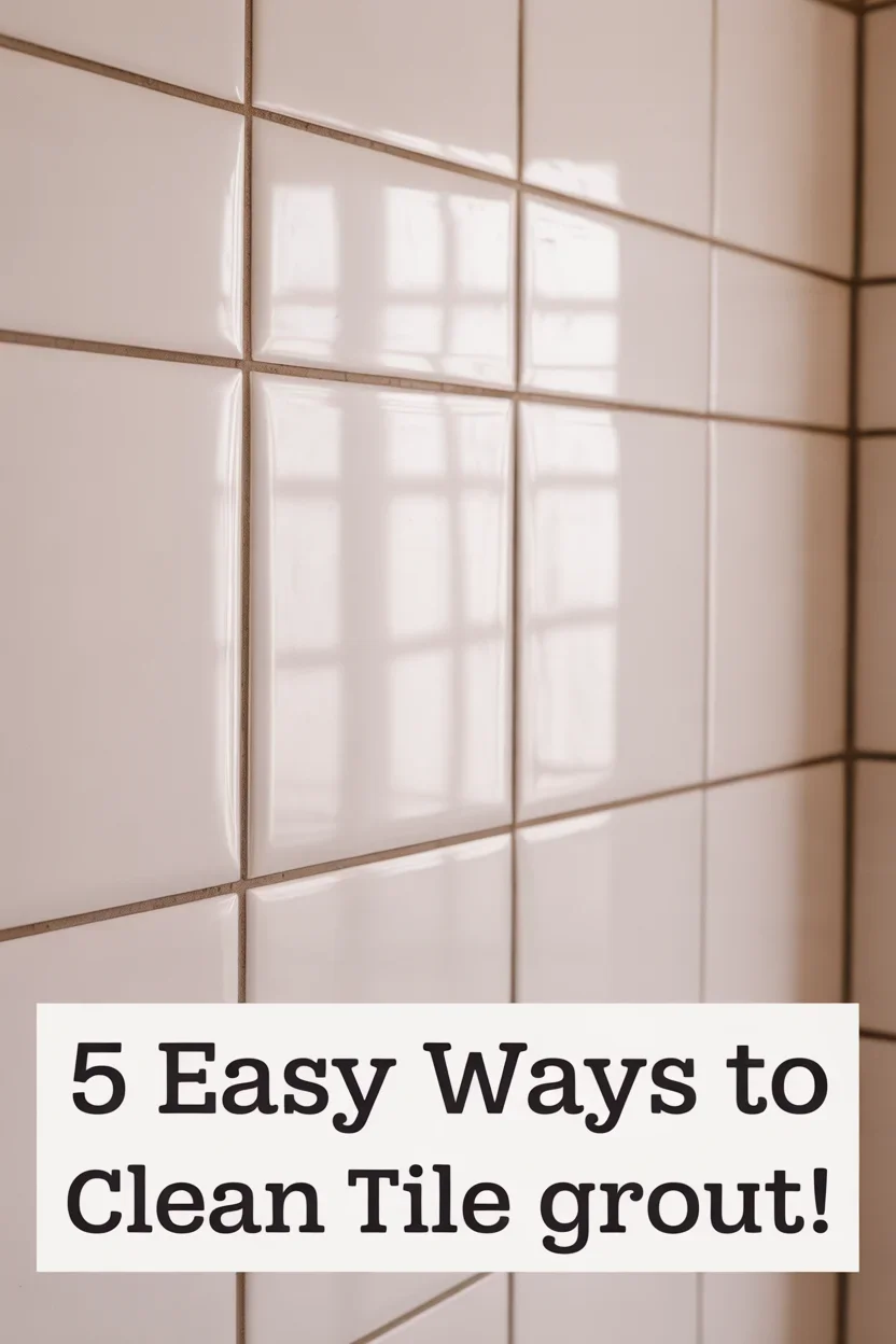 I Tried 5 Methods for Cleaning Tile Grout, and the Winner Got It 5 Shades Lighter (With Zero Effort!)