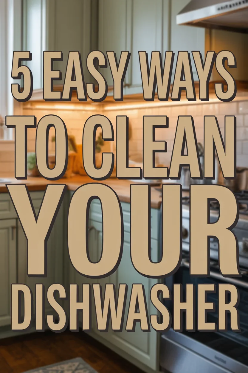 5 Easy Ways We Tested to Clean a Dishwasher (And One's a Game Changer)