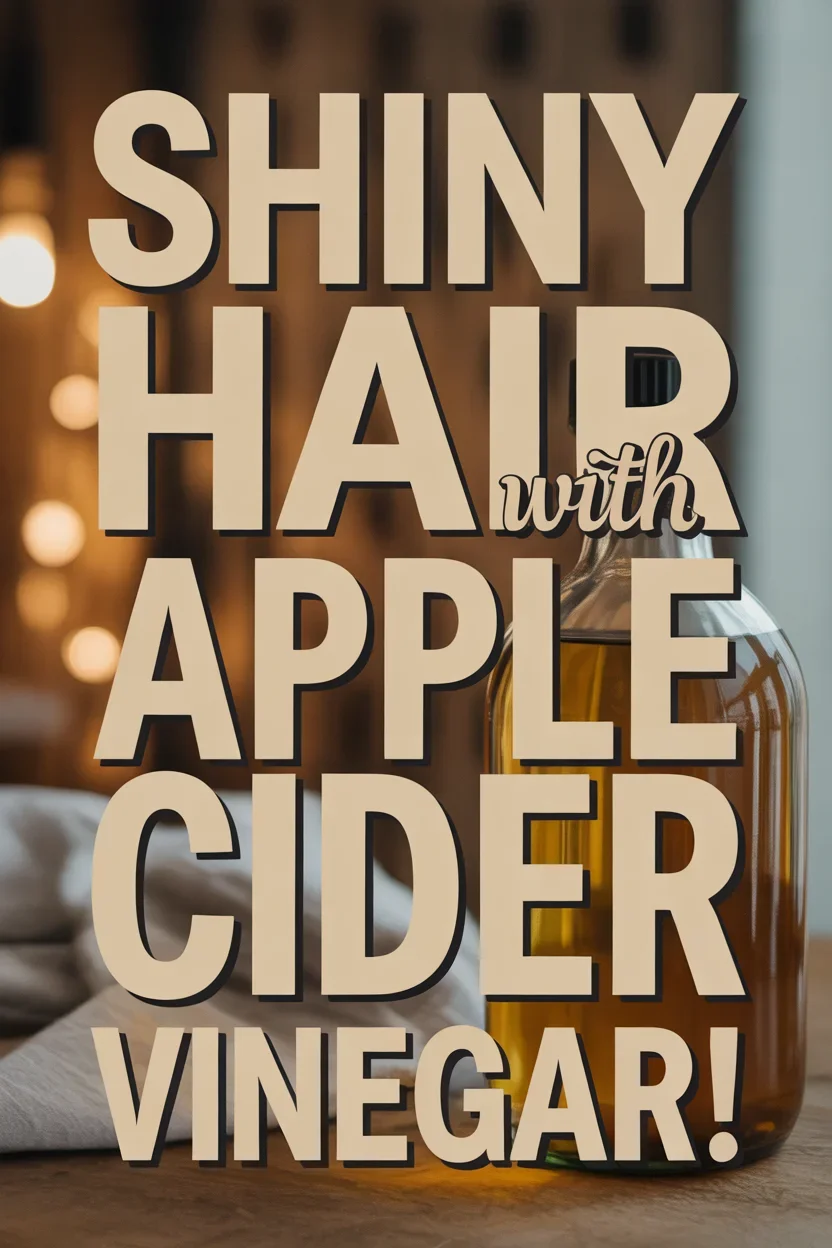 How to Use Apple Cider Vinegar for Shiny Hair in One Wash