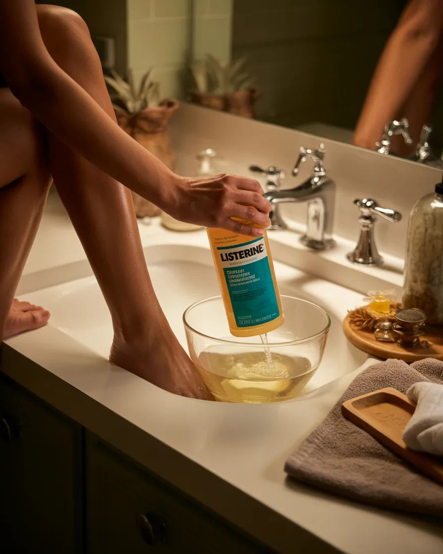 How to Do a Listerine Foot Soak for Soft Feet Tonight
