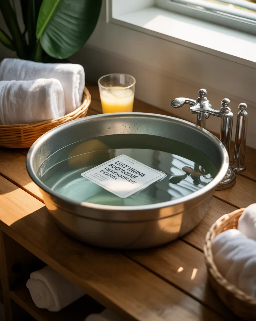 How to Do a Listerine Foot Soak for Soft Feet Tonight