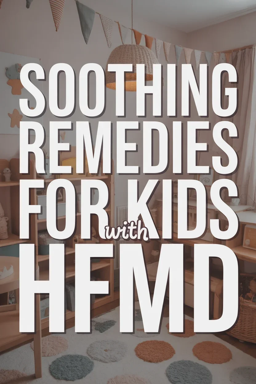 6 Soothing Remedies for Kids with Hand, Foot and Mouth Disease