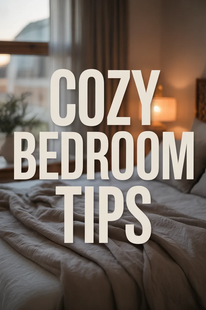How to Make Your Bedroom Cozy for Sleep: Inspiring Color & Style Ideas