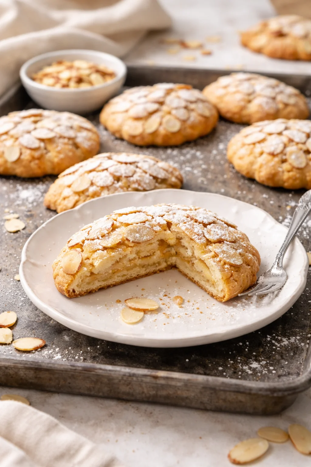Almond Croissant Cookies
