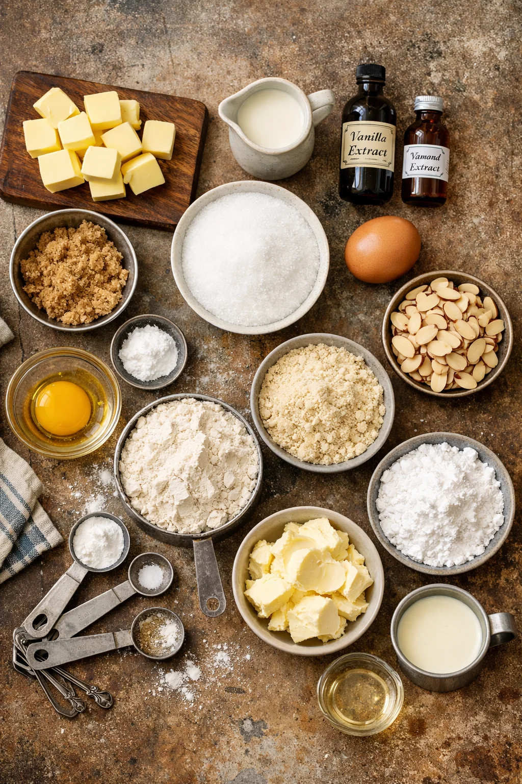 Almond Croissant Cookies