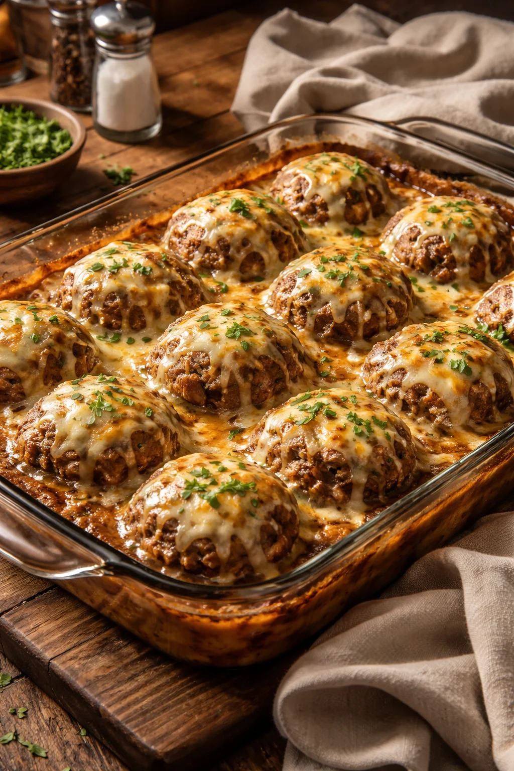 Amish Hamburger Steak Bake Recipe