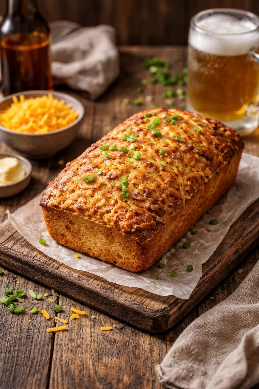 Beer Cheese Bread