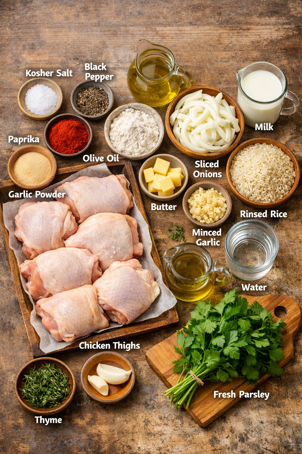 Best Smothered Chicken and Rice Recipe