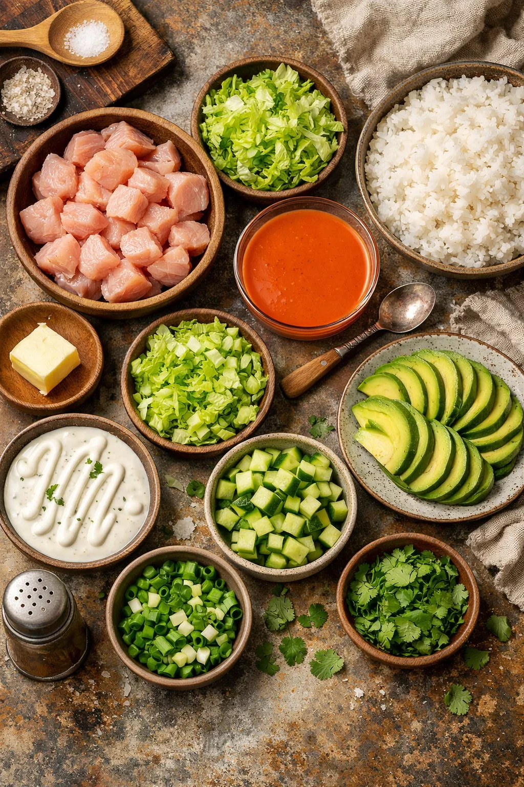 Buffalo Chicken Bowls