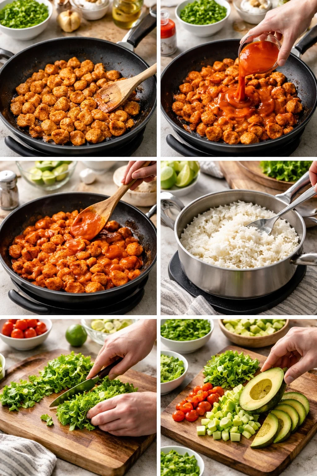 Buffalo Chicken Bowls