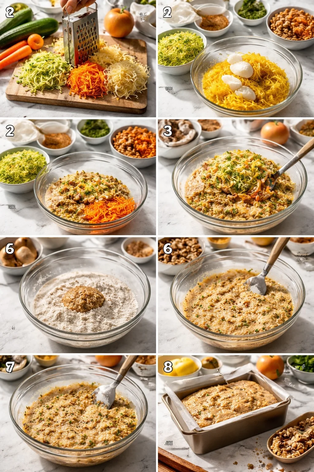 Carrot Apple Zucchini Bread