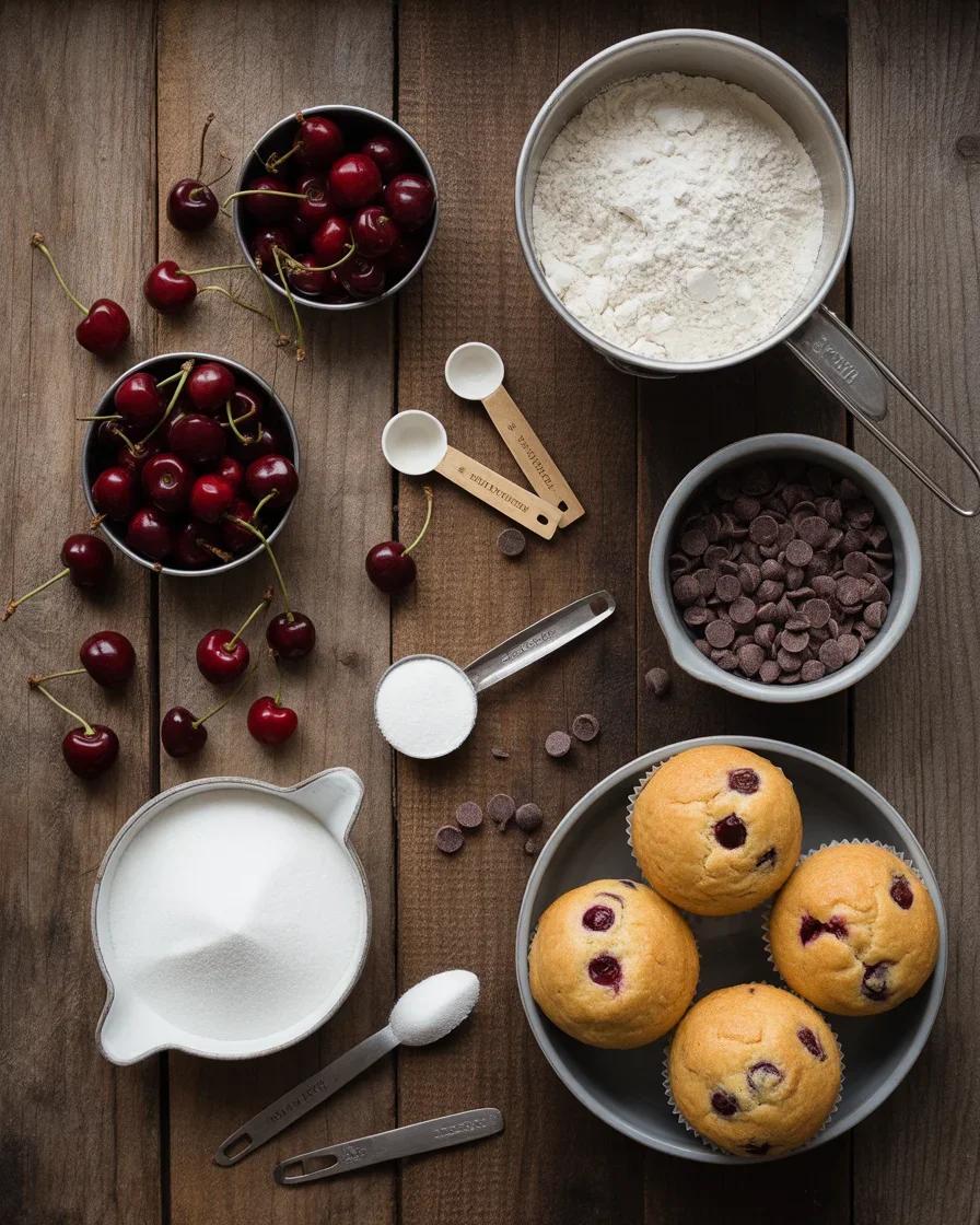 cherry muffins