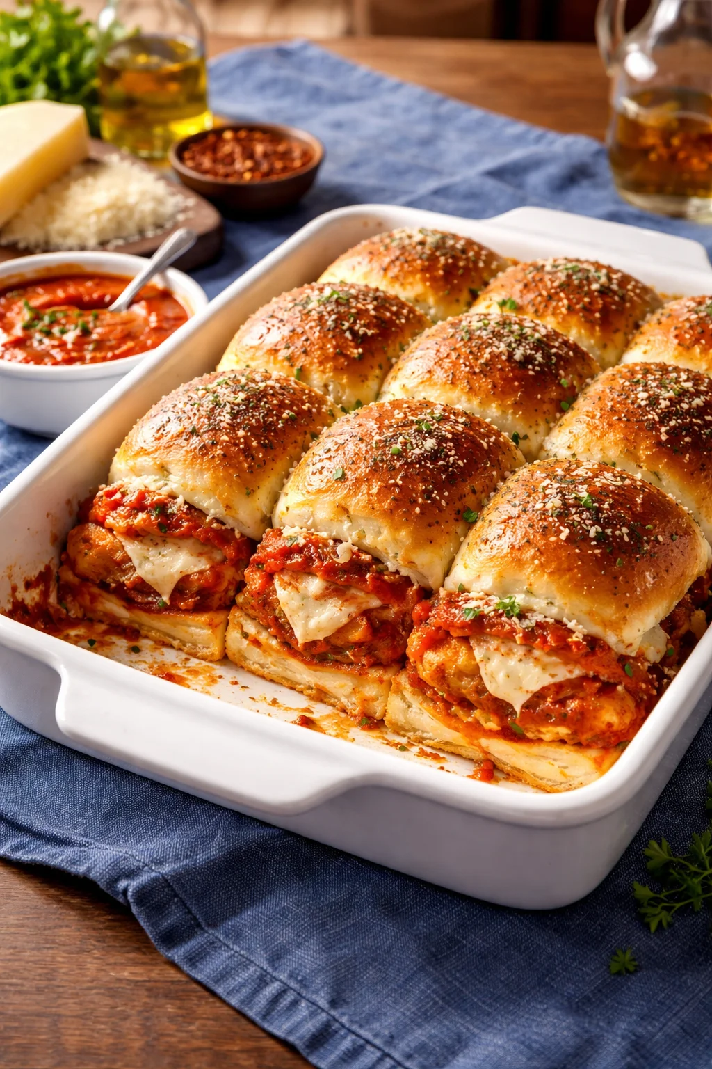 Chicken Parm Sliders
