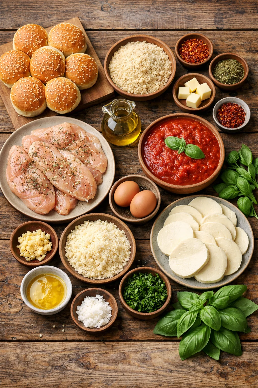 Chicken Parm Sliders