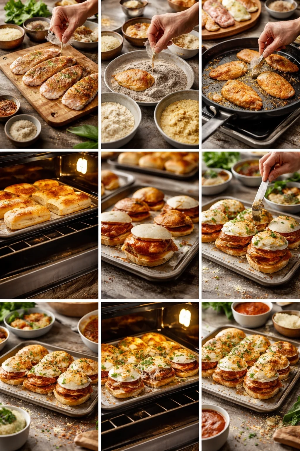 Chicken Parm Sliders