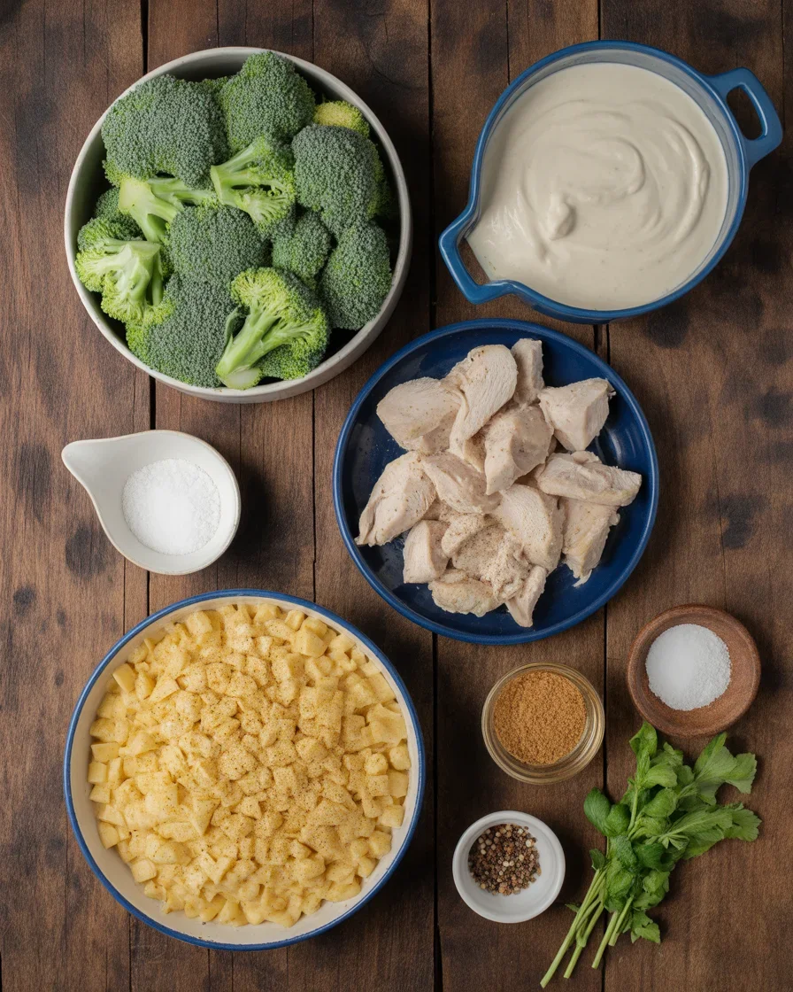 Chicken Potato Broccoli Casserole