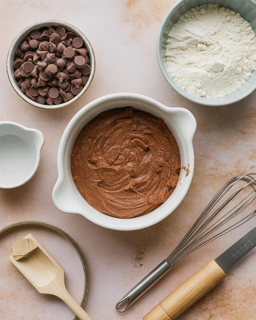 Chocolate Chip Cookie Dough Brownie Bites