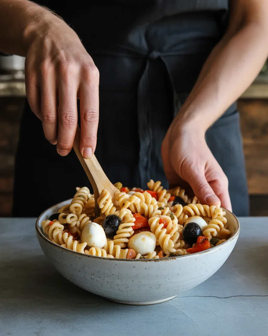 Colorful Pasta Salad Recipe