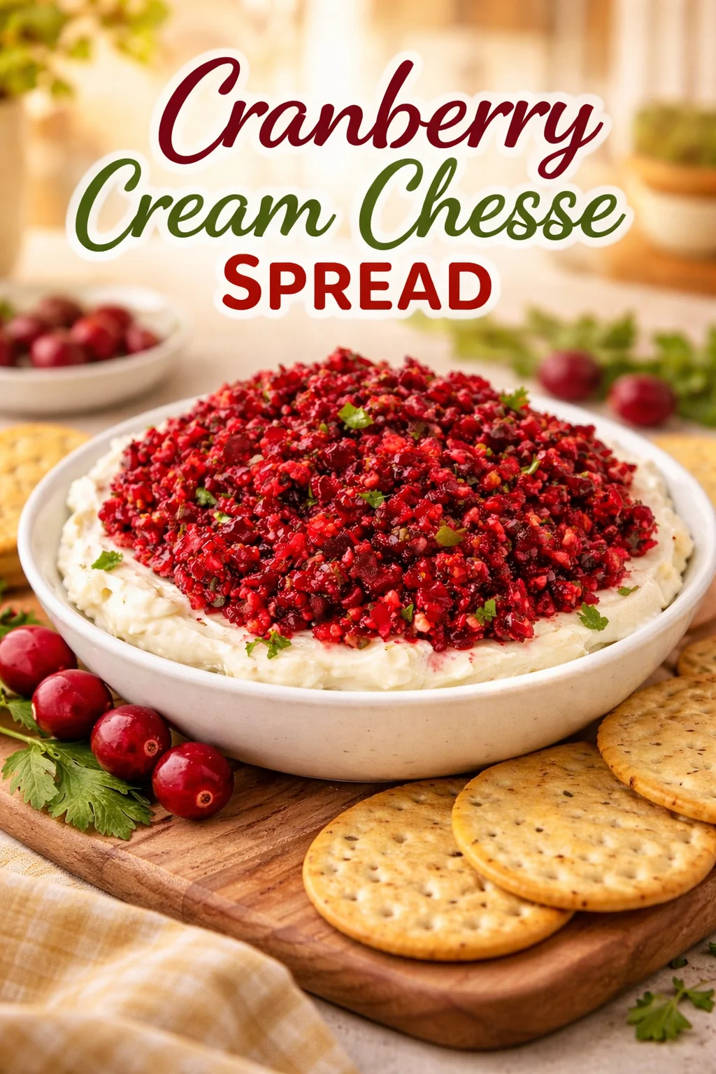 Cranberry Cream Cheese Spread