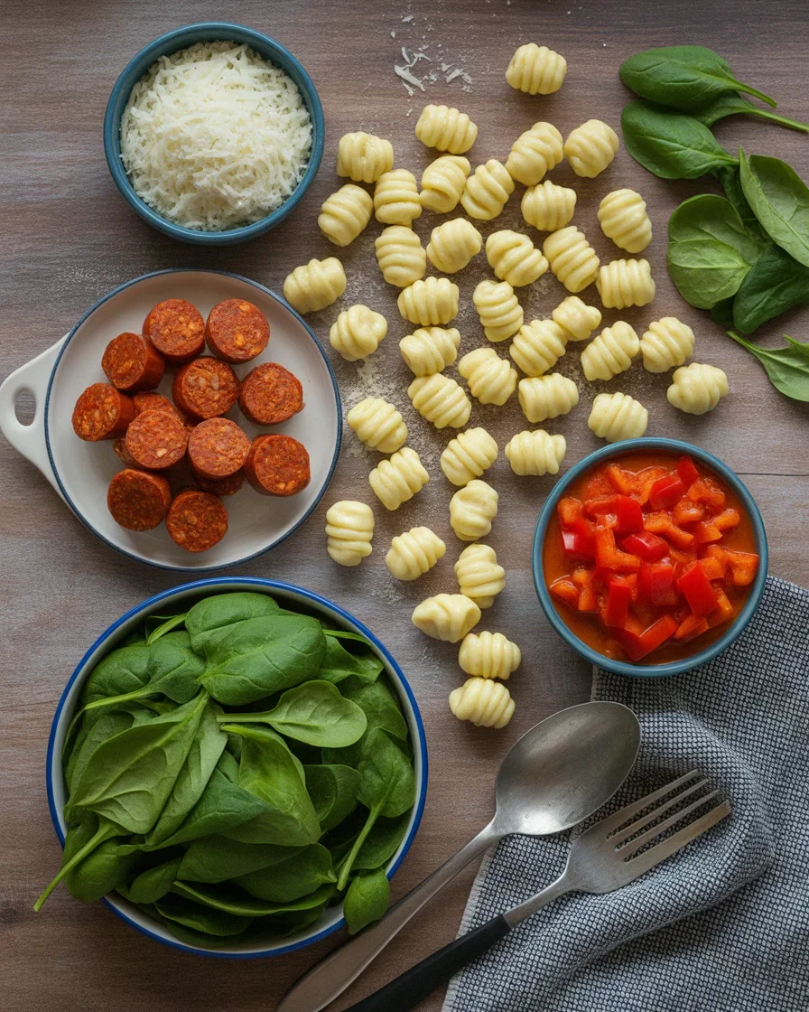 Creamy Chorizo Gnocchi