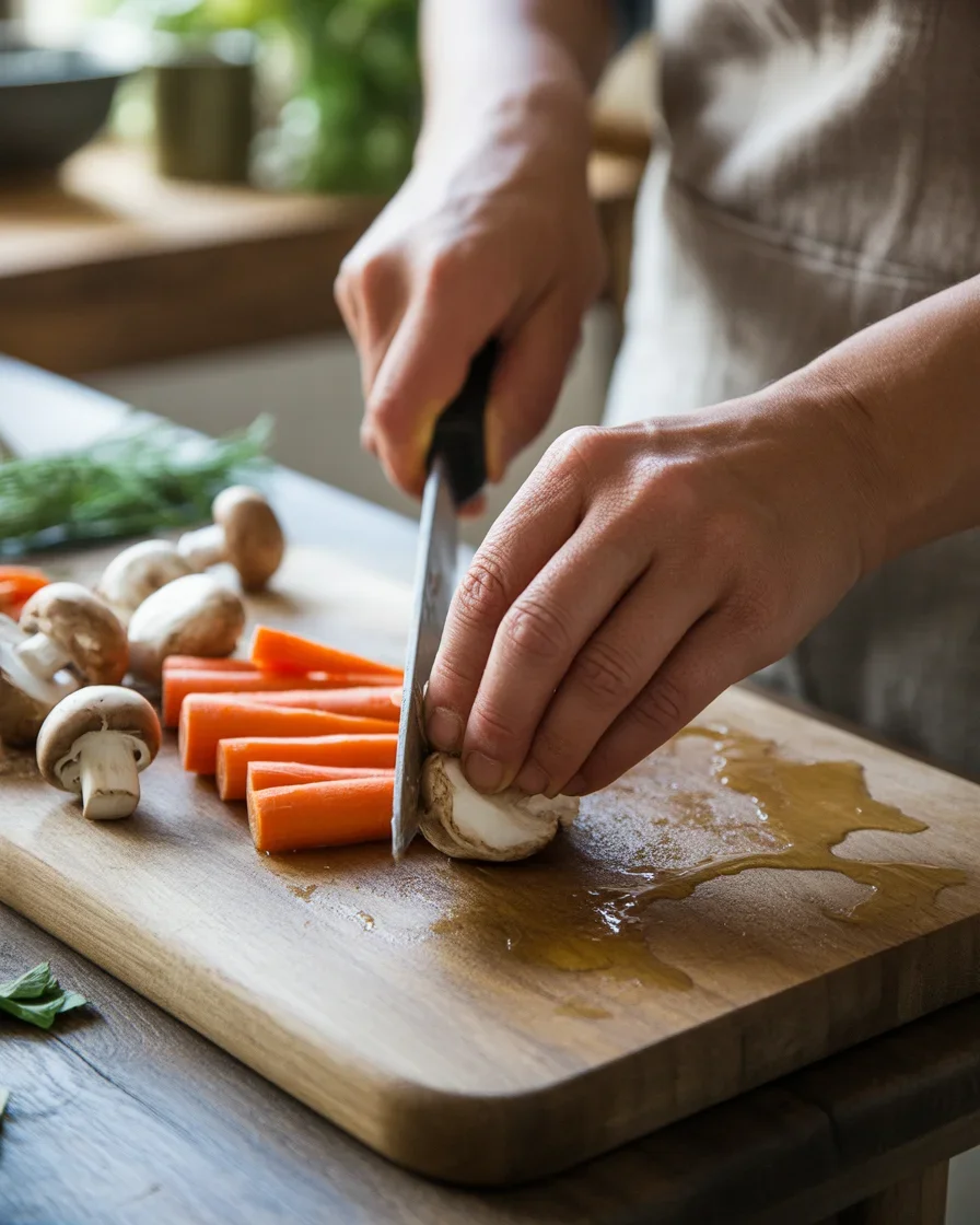 Creamy Wild Rice and Mushroom Soup
