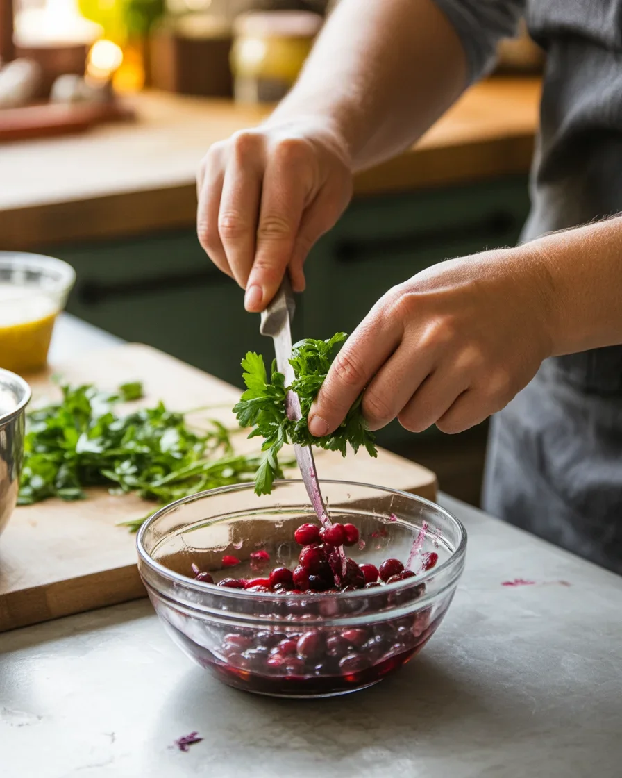 Crispy Crostini Delight with Balsamic Cranberries & Brie